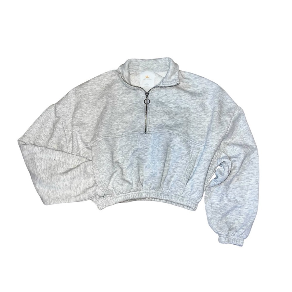 Lazy Sunday Cropped Sweatshirt Size XS